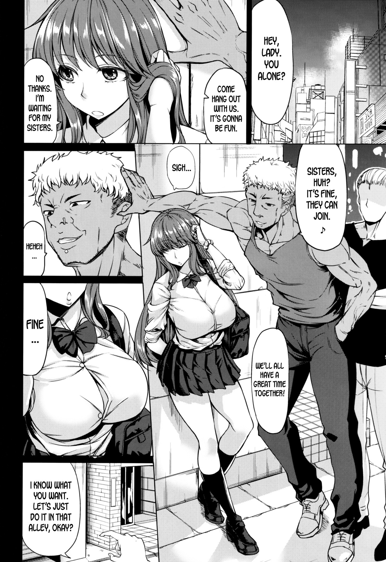 Hentai Manga Comic-The 3 Succubus Sisters Go Shota Hunting-Read-2